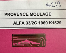 #219 - Photodecoupe pour ALFA 33/2C1969 PROVENCE MOULAGE K1529