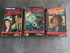 Lot  2 Commissaire San Antonio + 1 Frédéric Dard