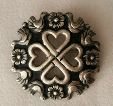 Broche argent massif kelt - broche,