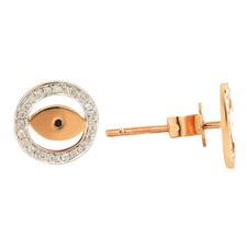 14K ROSE GOLD PAVE NATURAL