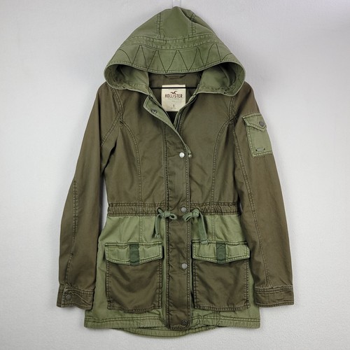 Hollister parka jacket womens - parka,
