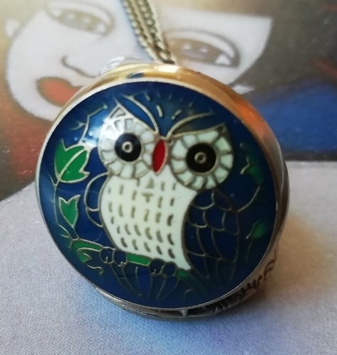Montre gousset hibou antique - montre,