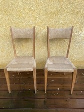 Paire de chaises vintage en