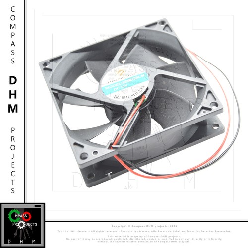 Ventilateur 90x90x25mm 12v - ventilateur,