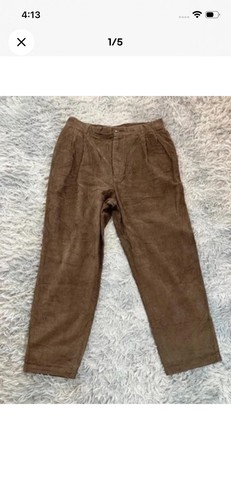 Pantalon velours vintage 90s - velours,