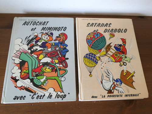 Lot livres hanna barbera - hanna,