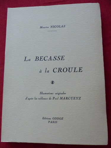 Maurice nicolas bécasse à - la,