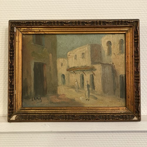 Huile sur toile orientaliste - sur,
