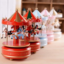 Boîte à musique ronde Merry