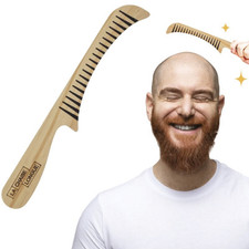 Peigne pour chauve en bois -