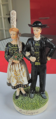 Nem figurines couple bretons - figurines,