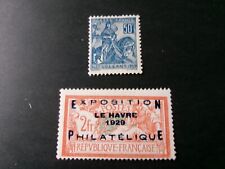 FRANCE N° 257/257A NEUFS**