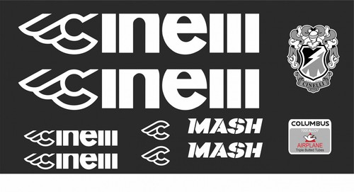 Adhésifs cadre cinelli - cadre, mash