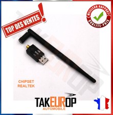 Adaptateur Cle USB Wifi + Antenne Windows 10/8/7/Vista/XP Ubuntu Chipset realtek