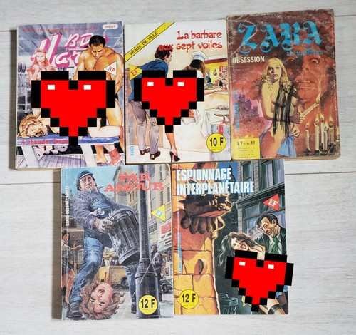 Lot ancienne ef souples - lot, 5