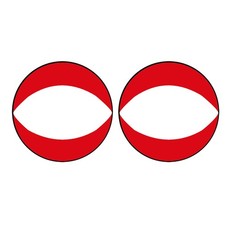 Pagaie de Voile de Kayak Rouge, Kit de Voile Sous le Vent, Voile Pliante Po8072