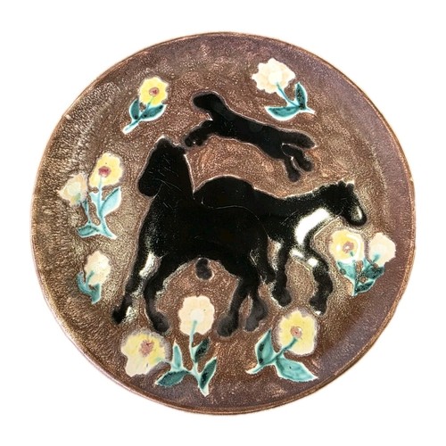 Assiette cerenne chevaux - cerenne,