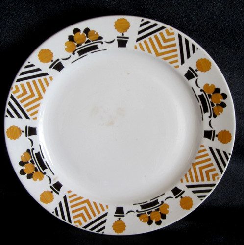 Ancienne assiette montée