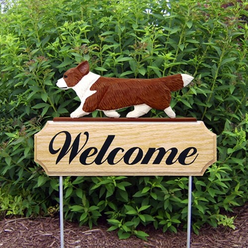 Panneau bienvenue bois - en,