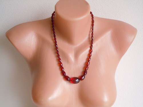 Collier bakélite art - en, déco
