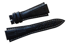 Bracelet En Alligator Noir