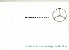 MERCEDES - BOITE VITESSES AUTOMATIQUE - 1964 / catalogue brochure prospekt 