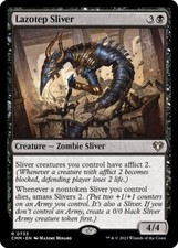 mtg magic Lazotep Sliver ENGLISH Slivoide de lazotepe commander masters