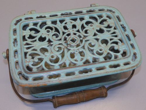 Ancienne chaufferette fonte - ancienne,
