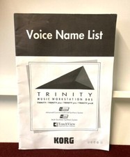 NOTICE KORG TRINITY
