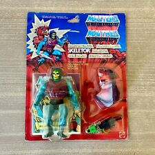 MOTU MUSCLOR SKELETOR DRAGON BLASTER PARALYSOR Vintage 1985 NEUF SOUS BLISTER !