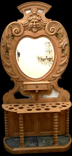 Porte manteau chêne massif - en,