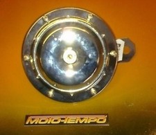 Classique Chrome Custom 110db 12 Volts Klaxon Résistant aux Intempéries Moto