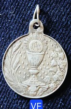 Belle Médaille En Argent 19,5