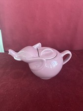 Théière forme d'éléphant Lipton violette Made in France Vintage 1980