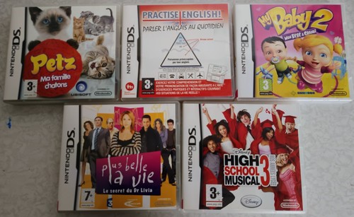 Jeux avec notices plus - :,