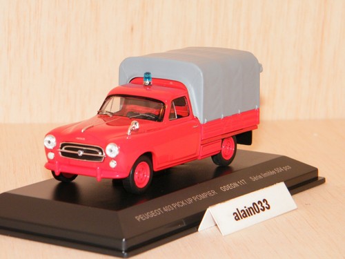Peugeot 403 pick pompiers - pick, +