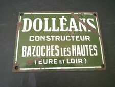 PLAQUE EMAILLEE ANCIENNE