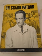 LIVRE UN GRAND PATRON PIERRE