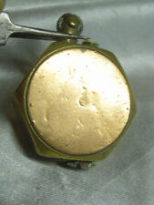 ANCIEN BRIQUET ESSENCE DE POILU SOLDAT 14 /18 HEXAGONAL FORME ECROU LIGTHER