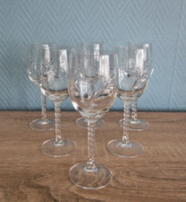 6 Verres à vin Blanc en