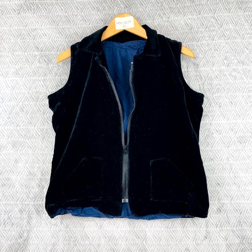 Gilet velours femme - gilet, noir