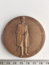 MEDAILLE MAURICE LEBLANC ARSENE LUPIN GENTLEMAN CAMBRIOLEUR Ref20221J