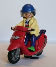 PLAYMOBIL scooter rose rouge