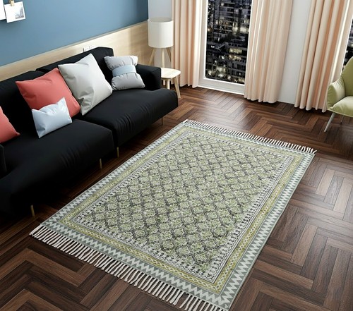 Tapis rectangulaire motif - rectangulaire,