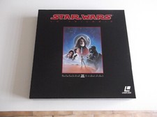COFFRET COLLECTOR LASERDISC TRILOGIE STAR WARS EN VO THX