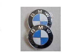 2x BMW Insigne logo Capot