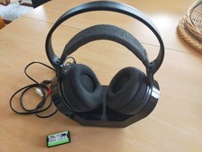 CASQUE STEREO TV SANS FIL SONY TMR RF 840R AVEC BRANCHEMENTS ET PILE NEUVE