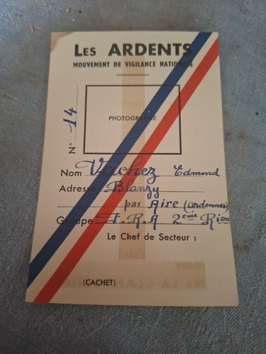 Rare carte identite ffi - carte,