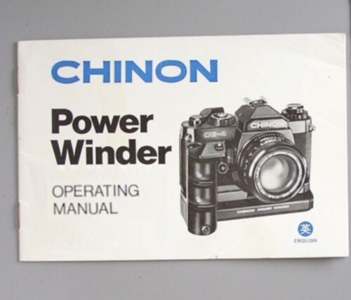 Chinon power winder - power,