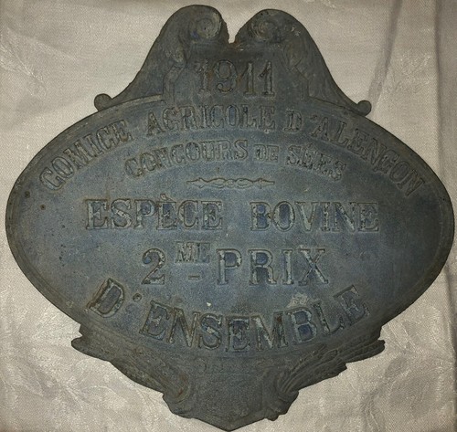 Plaque 2eme prix 1911 - 2eme,